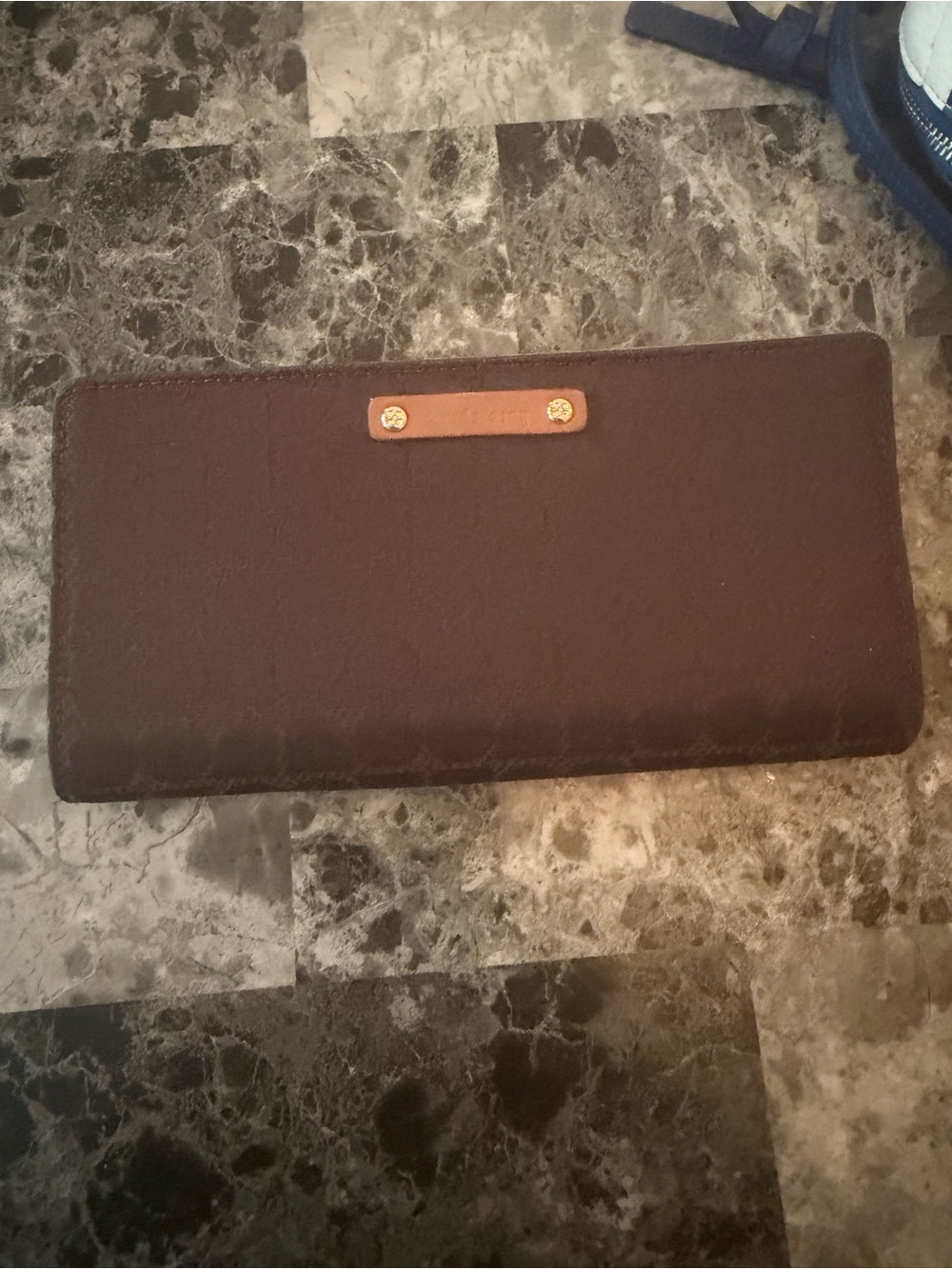 kate spade Brown and Tan Continental Wallet